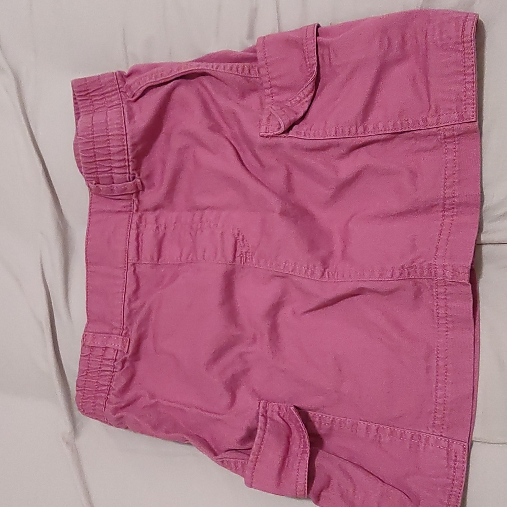 💕 Old Navy Pink Cargo Skirt – Size L (10–12)